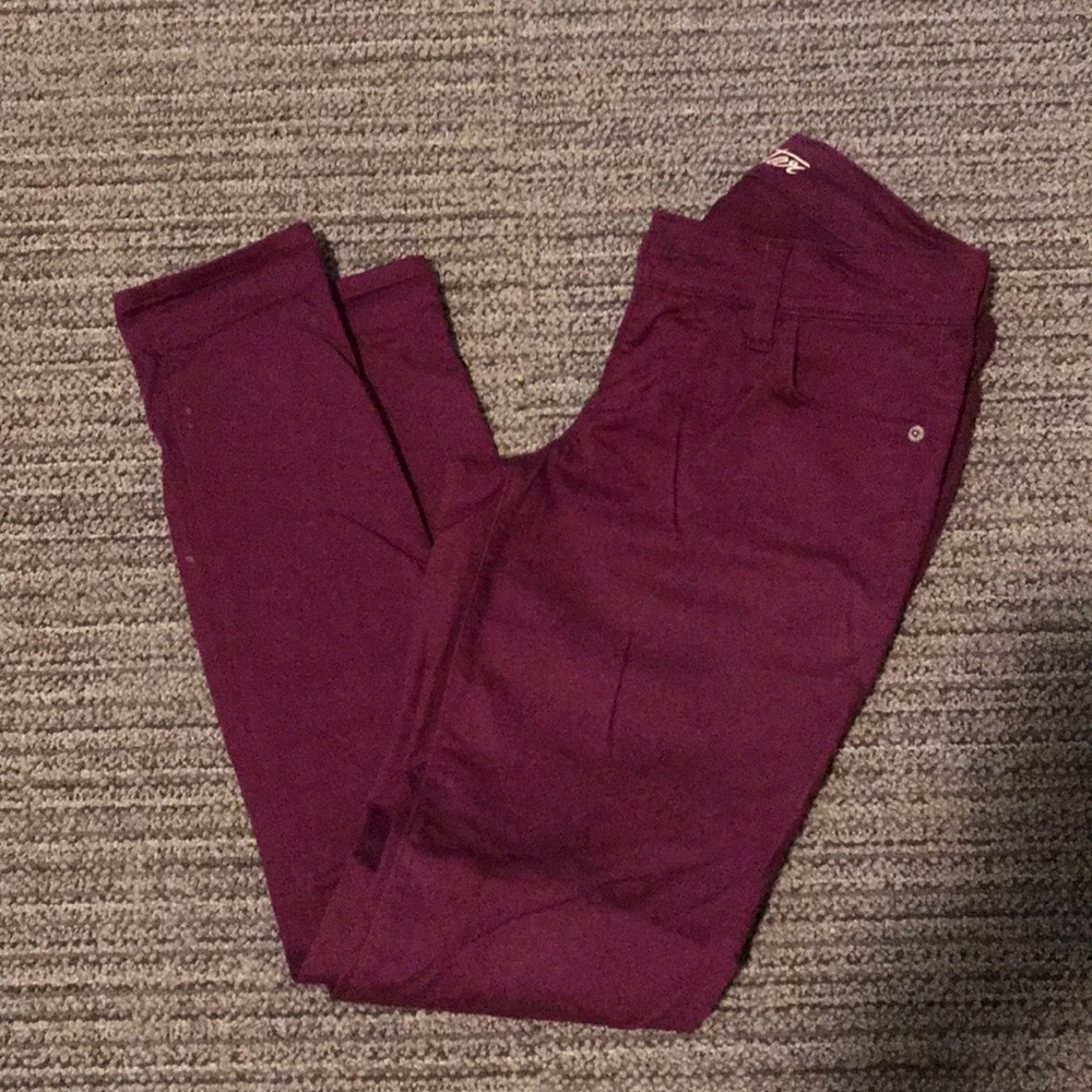 Purple Skinny Jeans